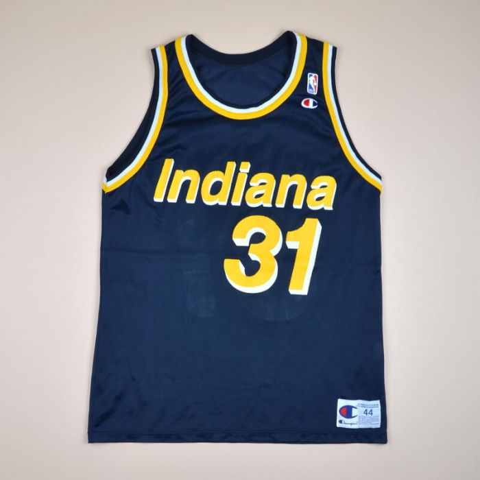 Vintage store Indiana Pacers Reggie Miller 31 Champion Jersey Youth Size XL