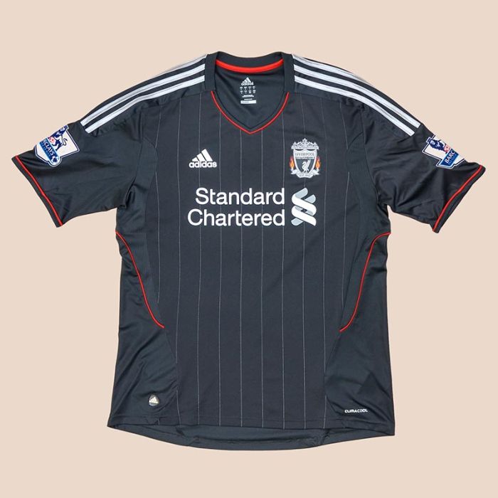 Liverpool 2011 2012 Away Shirt Very good L for sale Vintage Sports Fashion