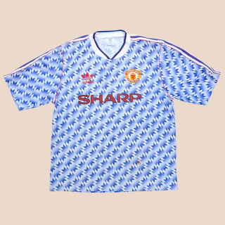 Manchester United 1990 - 1992 Away Shirt (Very good) L