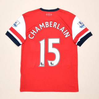 Arsenal 2012 - 2014 Home Shirt #15 Chamberlain (Very good) M