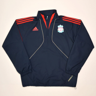 Liverpool 2009 - 2010 1/3 Zip Jacket (Very good) L