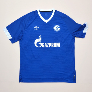 Schalke 2018 - 2019 Home Shirt (Very good) XXL