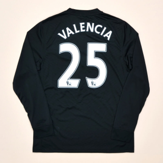 Manchester United 2009 - 2010 Away Shirt #25 Valencia  (Very good) S