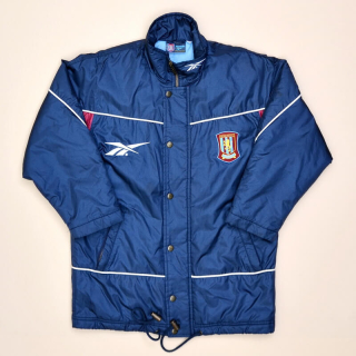 Aston Villa 1995 - 1997 Bench Jacket (Very good) YXL