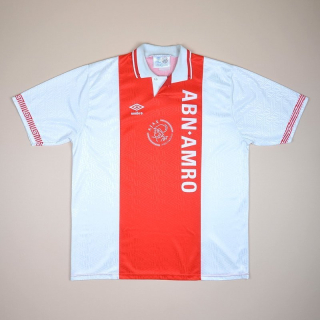 Ajax 1991 - 1993 Home Shirt (Good) L