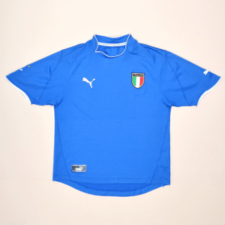 Italy 2003 - 2004 Home Shirt (Good) XL