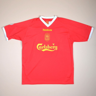 Liverpool 2001 - 2003 European Home Shirt (Very good) L