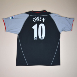 Liverpool 2002 - 2004 Away Shirt #10 Owen (Very good) L