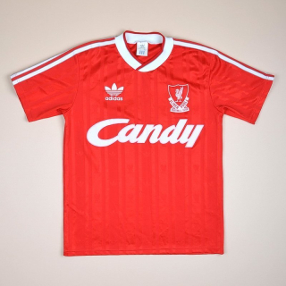 Liverpool 1988 - 1989 Home Shirt (Very good) S