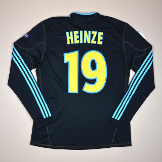 Olympique Marseille 2010 - 2011 Player Issue Formotion Third Shirt #19 Heinze (Excellent) XL