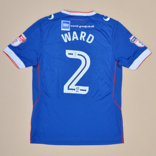 Carlisle 2016 - 2017 Match Issue Home Shirt #2 Ward (Very good) S