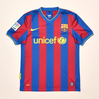 Barcelona 2009 - 2010 Home Shirt (Very good) S