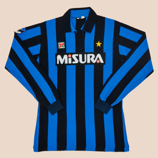 Inter Milan 1985 - 1986 Match Issue Home Shirt #6 (Very good) L