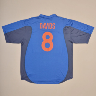 Holland 2000 - 2002 Away Shirt #8 Davids (Good) XL