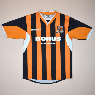 Hull City 2005 - 2006 'Signed' Home Shirt (Very good) S