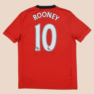 Manchester United 2009 - 2010 Home Shirt #10 Rooney (Very good) S