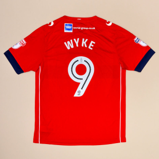 Carlisle 2016 - 2017 Match Issue Away Shirt #9 Wyke (Very good) M