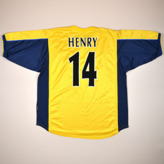 Arsenal 1999 - 2001 Away Shirt #14 Henry  (Very good) XL