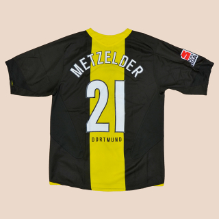 Borussia Dortmund 2005 - 2006 Away Shirt #21 Metzelder (Very good) M