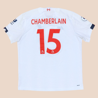 Liverpool 2019 - 2020 Away Shirt #15 Chamberlain (Very good) XL