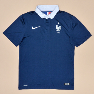 France 2014 - 2015 Home Shirt (Very good) S