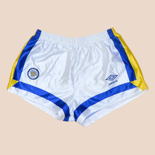 Leeds United 1988 - 1990 Home Shorts (Very good) S/M