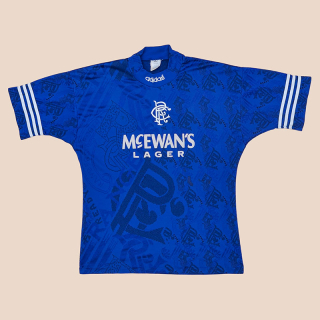 Rangers 1994 - 1996 Home Shirt (Very good) M