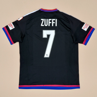 FC Basel 2015 - 2016 Home Shirt #7 Zuffi (Good) L