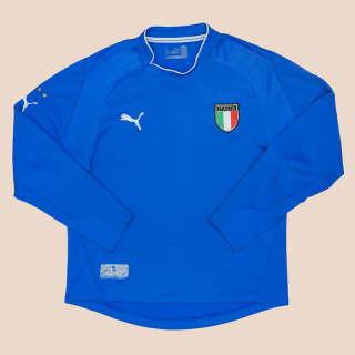 Italy 2003 - 2004 Home Shirt (Good) M