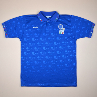 Italy 1993 - 1994 Home Shirt (Very good) XL