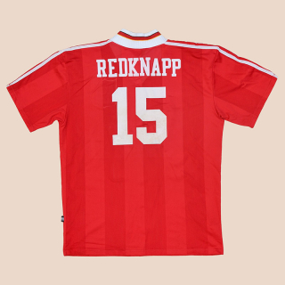 Liverpool 1995 - 1996 Home Shirt #15 Redknapp (Very good) XL