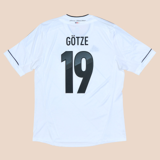 Germany 2012 - 2013 Home Shirt #19 Gotze (Good) L