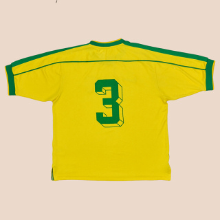 Brazil  1998 - 2000 Home Shirt #3 (Very good) M