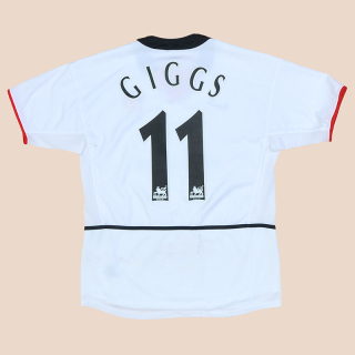 Manchester United 2002 - 2003 Away Shirt #11 Giggs (Very good) YXL