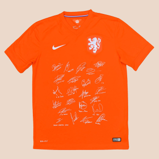 Holland 2014 - 2015 'Signed' Home Shirt (Very good) M