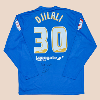 Chesterfield 2011 - 2013 Match Issue Signed Home Shirt #30 Djilali (Very good) L