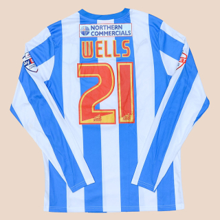 Huddersfield 2013 - 2014 Home Shirt #21 Wells (Very good) L