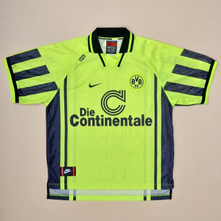 Borussia Dortmund 1996 - 1997 Home Shirt (Excellent) S