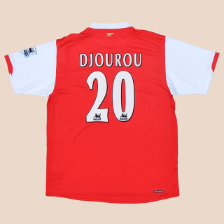 Arsenal 2006 - 2007 Home Shirt #20 Djourou (Very good) L