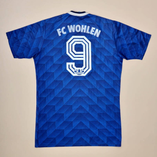 FC Wohlen 1988 - 1990 Match Issue Home Shirt #9 (Good) XL