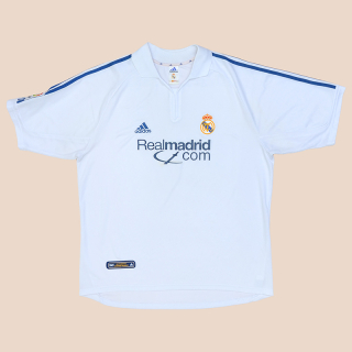 Real Madrid 2001 - 2002 Home Shirt (Good) XL