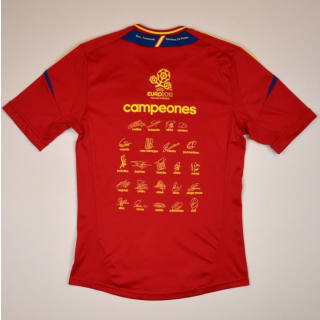 Spain 2011 - 2012 'Signed' Home Shirt (Very good) S