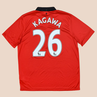 Manchester United 2013 - 2014 Home Shirt #26 Kagawa (Very good) XL