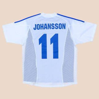 Finland 2002 - 2004 Match Issue Home Shirt #11 Johansson (Very good) L