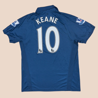 Tottenham 2007 - 2008 Match Issue Away Shirt #10 Keane (Very good) XL