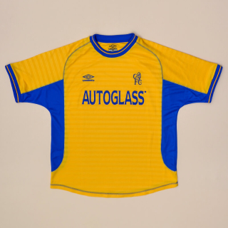 Chelsea 2000 - 2001 Away Shirt (Very good) L