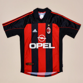 AC Milan 2000 - 2002 Home Shirt (Good) S