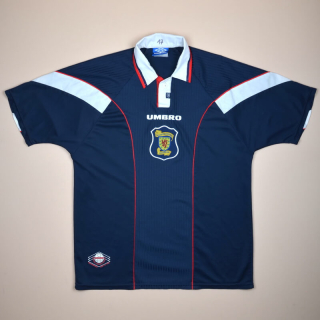 Scotland 1996 - 1998 Home Shirt (Very good) XL