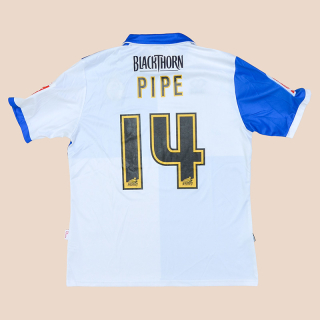 Bristol Rovers 2009 - 2010 Home Shirt #14 Pipe (Very good) L