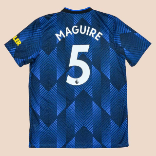 Manchester United 2021 - 2022 Third Shirt #5 Maguire (Excellent) L